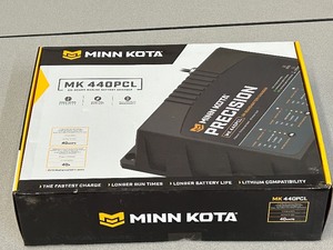 lot 1-A image: MinnKota MK440PCL 4-Bank 126Volt Battery Charging System