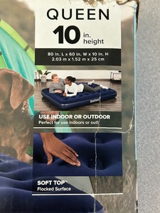 lot 8-A image: New Bestway 10 Queen-Sized Air Mattress