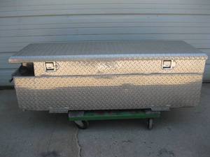 lot 1 image: RDS Alum Tool Box - Fuel Tank