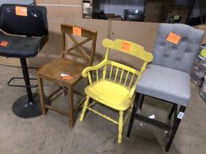 lot 18 image: Lot of Assorted Chairs various models and conditions  Customer Returns See Pictures