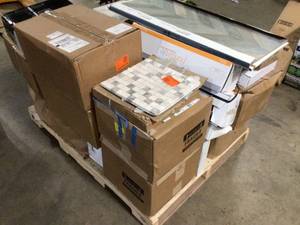 lot 20 image: Pallet of Mixed Flooring Various Models and Conditions  Customer Returns See Pictures