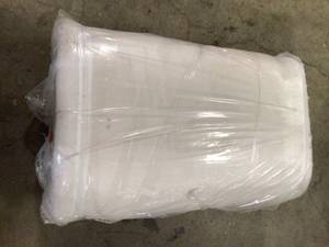 lot 40 image: Linenspa Essentials ActiveRelief 5in. Firm Gel Memory Foam Tight Top Twin Mattress  Customer Returns See Pictures