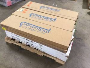 lot 49 image: Pallet of Assorted Cap A Tread System Various Models and Conditions Customer Returns See Pictures