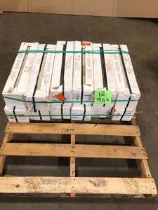 lot 29 image: 12 Boxes of Florida Tile Home Collection Burlington Walnut 6 in. x 24 in. Porcelain Floor and Wall Tile (14 sq. ft.  case)  Customer Returns See Pictures