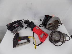 Power Tools Skill saw, Reciprocating, Skill Jig, Sander, Stapler