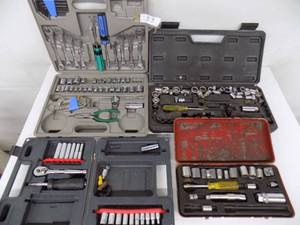 Hand tools, Sockets, Ratchets, Wrenches