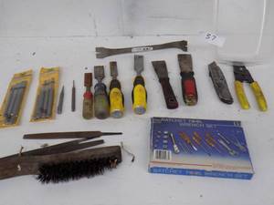 Hand tools- Punches, Chisel, Box Cutter, Files