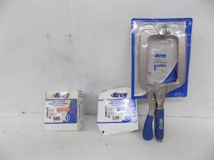 Kreg Large Face Clamps & Pocket Screws