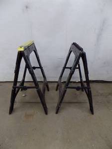 2 Folding Saw Horses
