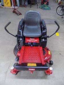 Toro Zero Lawn Mower Turn Time Cutter SS 4225