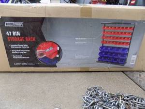 47 Bin Storage Rack