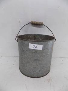 Vintage Galvanized Bucket