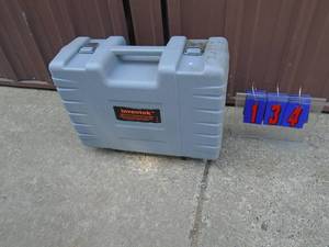 Inventek 18 volt cordless tool kit in roll around case. As shown.