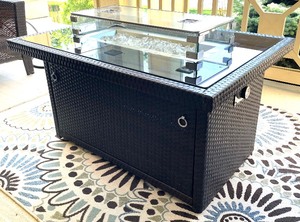 lot 4 image: Outland Living Propane Fire Table with Cover