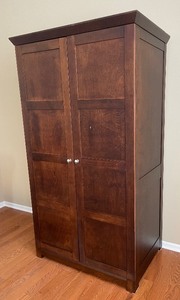 lot 30A image: Wonderful Wooden Cabinet
