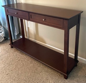 lot 87 image: Elegant Console Table