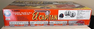 lot 99 image: Lionel 6-30001 Santa Fe El Capitan Train Set