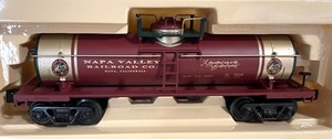 lot 125 image: Industrial Rail 027 Scale Napa Valley Wine Tank Car