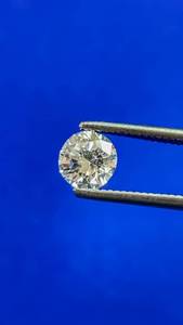 lot 24 image: .71 Carat Natural Diamond Round Brilliant, Loose $1,642 Retail VIDEO