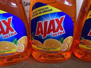 Ajax Ultra Orange Dish Soap