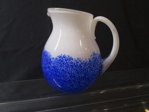 lot 53 image: Blown Glass Pitcher