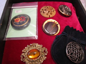 lot 71 image: Brooches with Sterling