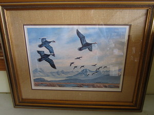 lot 121 image: Majestic Flight Print