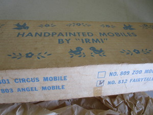 lot 130 image: Vintage Baby Mobile