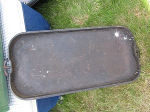 lot 136 image: Cast Iron Griddle