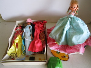 lot 149 image: Knickerbocker & Cher Dolls