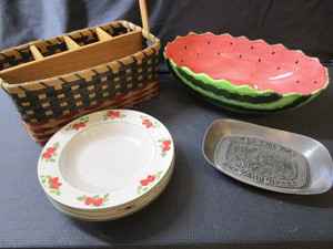 lot 182 image: Baskets, Bowl