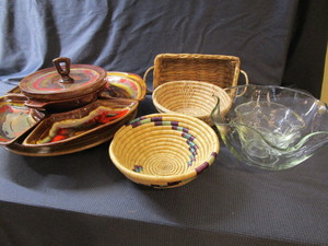 lot 183 image: Relish, Chip  Dip, Baskets