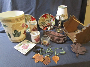 lot 187 image: Leaf Decorations