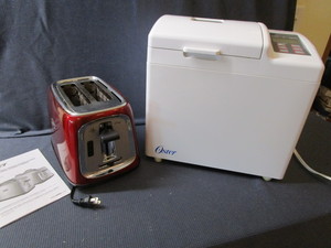 lot 213 image: Oster Breadmaker & Toaster