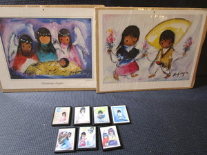 lot 244 image: DeGrazia Prints & Magnets