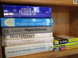 lot 271 image: Sudoku, Dictionary, X-Word Puzzles