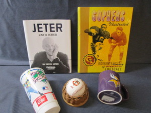 lot 291 image: Books Jeters, Gophers