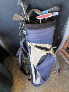lot 352 image: Muzuno Bag & Mixed Clubs