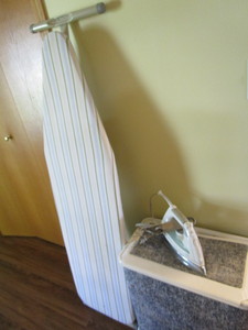lot 366 image: Iron, Board, Hamper