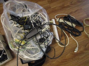 lot 432 image: Cords Power, Computer, Strips
