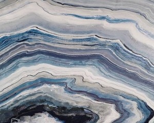 lot 67 image: Stunning Fine Art Abstract Expressionist Print - Shorelines