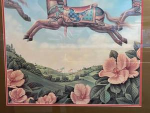 lot 53 image: Framed MN Fair Poster by D Craig