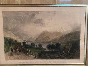 lot 56 image: Antique Framed 1837 Engravings