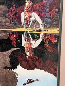 lot 32 image: Bev Doolittle The Good Omen Framed Artwork