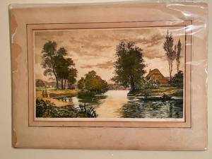lot 40 image: Vintage Francis Roth Etching