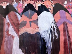 lot 43 image: Signed Dolona Roberts 65th Annual Indian Market Poster