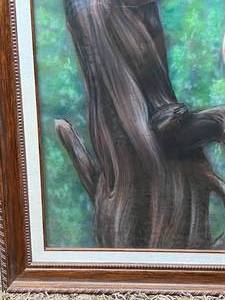 lot 99 image: KA Original Signed Eagle Painting