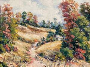 lot 101 image: Original Framed Painting by Ruth Chase