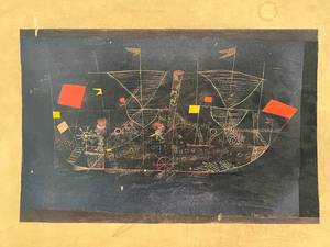 lot 116 image: Vintage Adventure Ship by Paul Klee