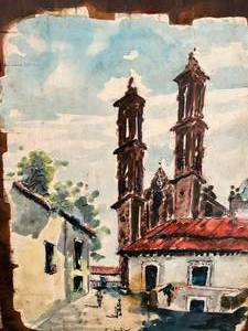 lot 118 image: Salvador Wooden Wall Art